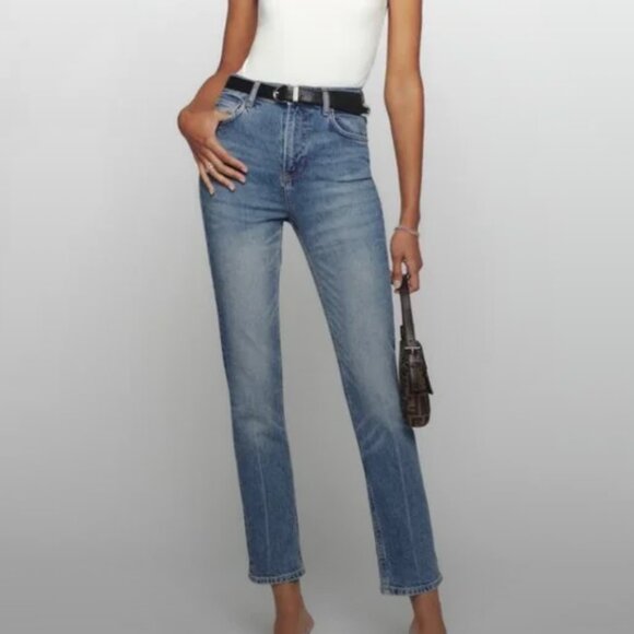 Reformation Denim - Liza Ultra High Rise Straight Jean